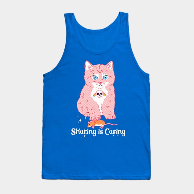 Sharing is Caring Tank Top by Hillary White Rabbit